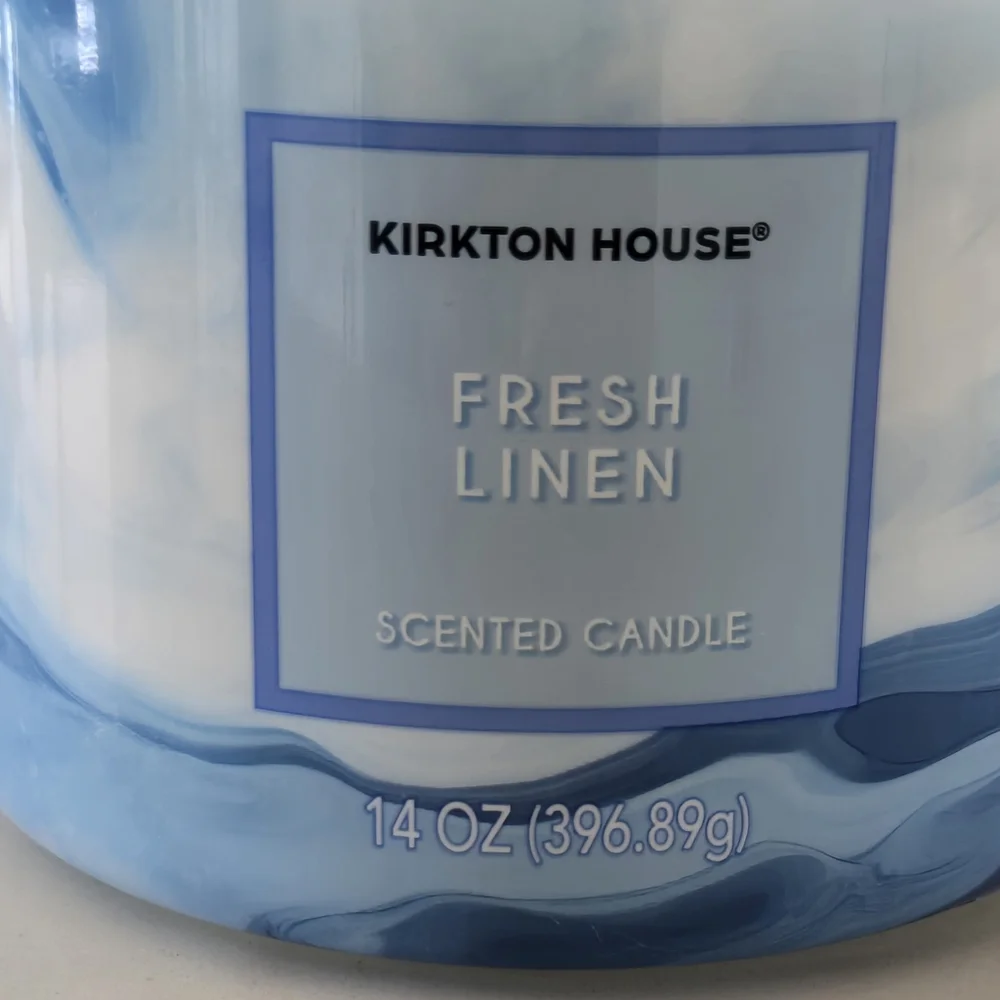 Fresh Linen ▪︎ High Intensity Candle 🕯• 14 oz